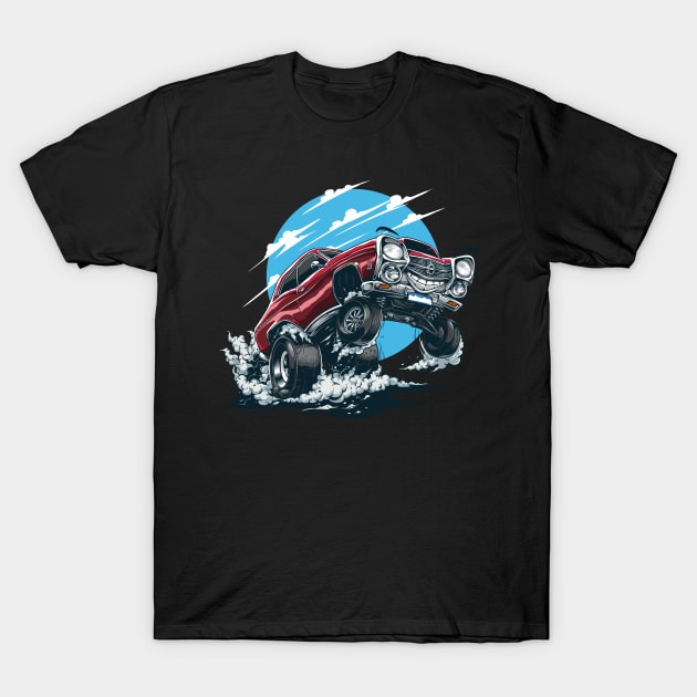 Firelane 500 T-Shirt by Aiqkids Design